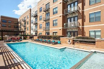 Alluring upper-floor swimming pool