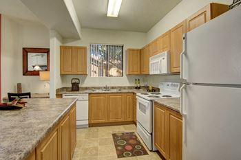 Ample kitchen storage