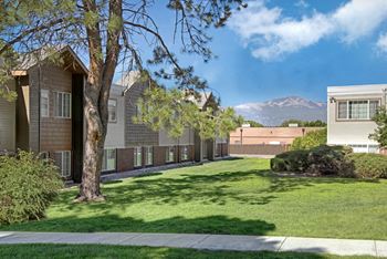 Austin park exterior & mountain view