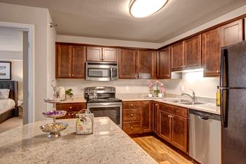 Fairways kitchen with stainless steel appliances