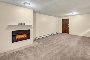 Hillside chalet apartments - living room