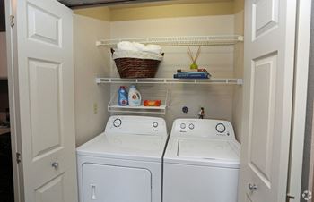 In unit washer and dryer