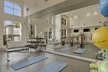 Fully equipped fitness center