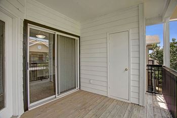 Patio/balcony in select homes