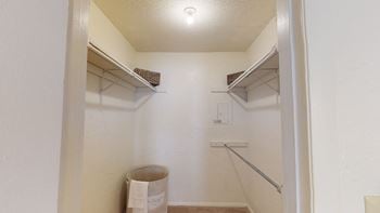 Spacious closets