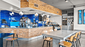 Press coffee house on site