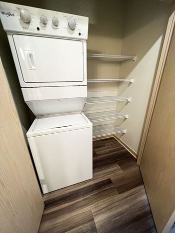 In-home washer & dryer