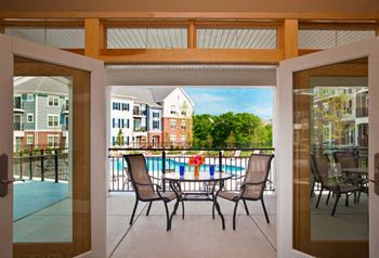 Resort-style pool and clubhouse
