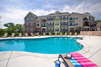 Resort-style pool and clubhouse