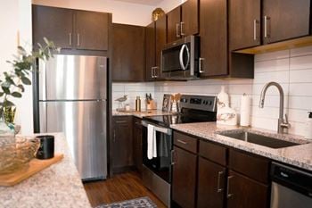 Stainless steel appliance package