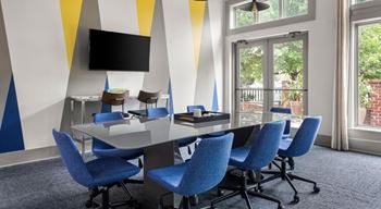 Conference room and business center