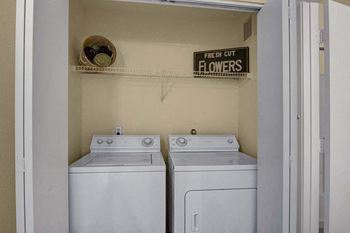 Full size washer and dryer