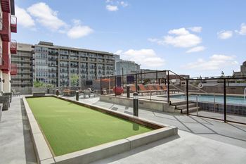 Bocce ball court
