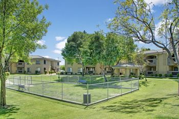 Pet friendly with dog run