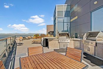 Rooftop lounge