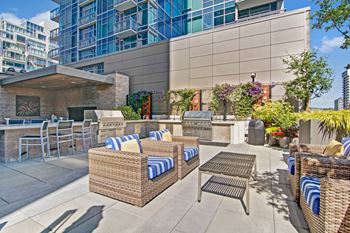 Rooftop lounge