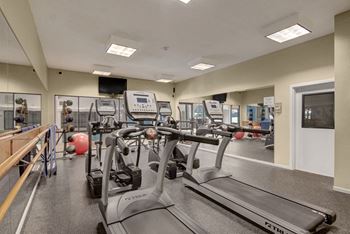 Town centre fitness center with cardio equipment