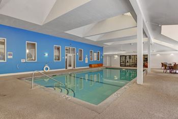 Town centre indoor poolside view
