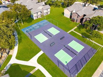 Pickleball court