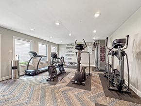 Corpus Christi apartment for rent - Fitness center with treadmills and cardio equipment at Towne Oaks Apartments.