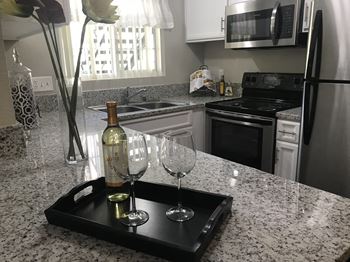 Granite countertops