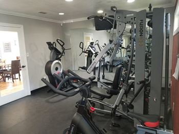 Fitness center strength and conditioning equipment