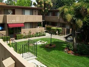 Campbell apartment for rent - Courtyard