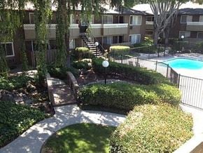 Santa Clara apartment for rent - Courtyard