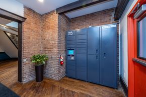 Cleveland apartment for rent - Amazon Hub Package delivery system