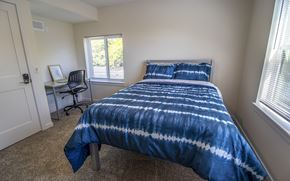Cleveland Heights apartment for rent - Furnished bedroom at Reserve, at Reserve Overlook Apartments, Integrity Realty, Ohio, 44106 Overlook Apartments, Cleveland Heights