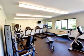 Medina apartment for rent - On-site fitness center with a variety of equipment at Integrity Medina Apartments, Medina, OH,  44256