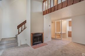 Kent apartment for rent - Vaulted Ceilings and Fireplaces at Woodland Pointe Apartments and Townhomes, Integrity Realty, Kent