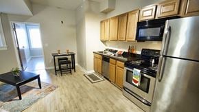 Cleveland apartment for rent - Updated Kitchen at Tremont Terraces Apartments, Cleveland, 44113