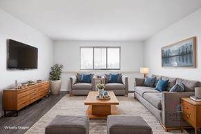 Medina apartment for rent - Virtually furnished living room example at Integrity Medina Apartments, at Integrity Medina Apartments, Medina,  Ohio