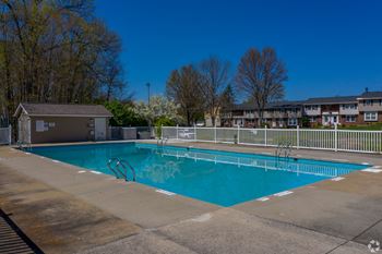 Heated swimming pool