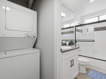 All units have in-unit washers and driers.