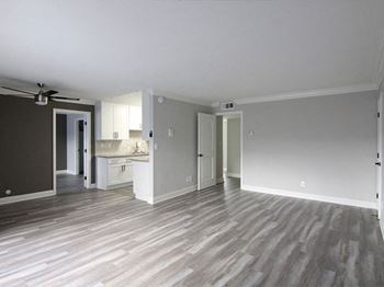 Hardwood floors throughout