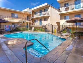 Reseda apartment for rent - Five large outdoor pools in each of five individual buildings.