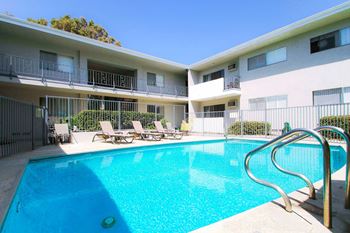 Beautiful large pool & private lounging
