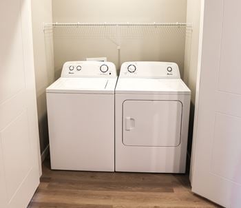 In-unit laundry