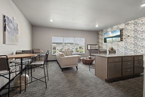 Aberdeen apartment for rent - A conference room with a TV on the wall.