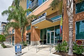San Antonio apartment for rent - Front entry at The Mosaic on Broadway, San Antonio, Texas