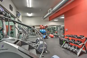 San Antonio apartment for rent - Large Fitness Center with high-tech exercise equipment at The Mosaic on Broadway, Texas, 78215