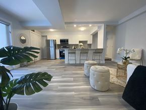 Waterloo apartment for rent - a kitchen and living room in a new home