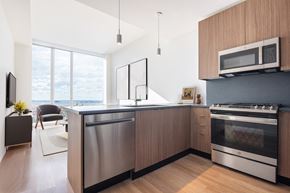 New Rochelle apartment for rent - One Clinton Park Kitchen