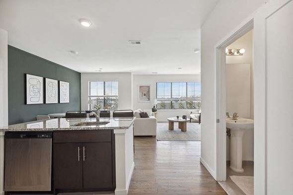 Middlesex apartment for rent - Large open floor plan apartment rental at The Lofts at Middlesex