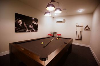 Billiards room