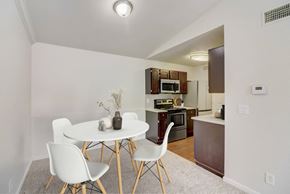 Dallas apartment for rent - our apartments at the district feature a dining area and kitchen
