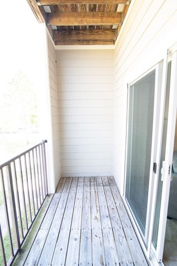 Private patio or balcony