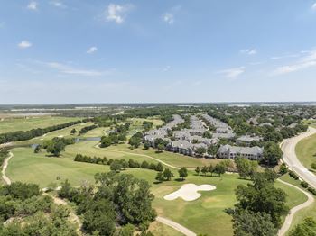 Nearby golf course